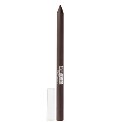 New York Карандаш для глаз гелевый Tatoo LINER, интенсивный цвет, оттенок 910, каштановый