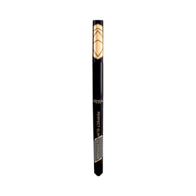L'Oreal Super Liner Перфект слим Подводка для глаз   тон 02, серый