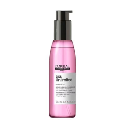 Liss Unlimited silliqlovchi serumi, barcha soch turlari uchun yorqinlik va namlikdan himoya uchun, 125 ml
