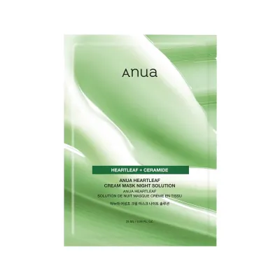 Heartleaf Cream Mask Night Solution Ночная крем-маска с экстрактом houttuynia cordata 25ml