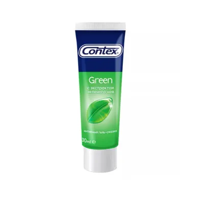 Contex гель-смазка для интимного применения Green (с антиоксидантом), 30 мл
