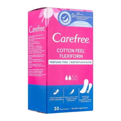 Carefree® FlexiForm салфетки воздухопроницаемые 30 шт