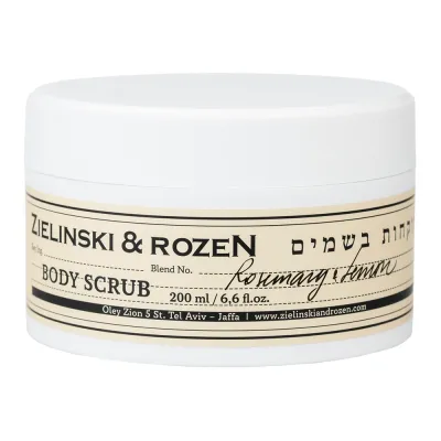 Body scrub Rosemary, Lemon, Neroli Tana uchun skrab Rozmarin, Limon, Neroli 200 ml
