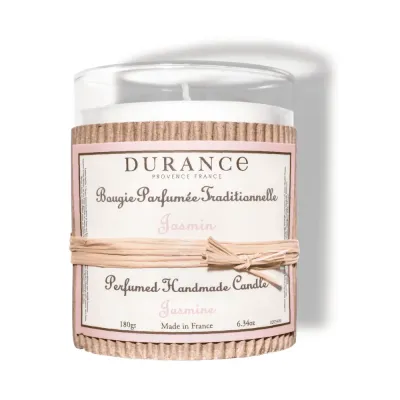 Парфюмированная свеча ручной работы Perfumed Handmade Candle 180 gr 6.34 oz Jasmine