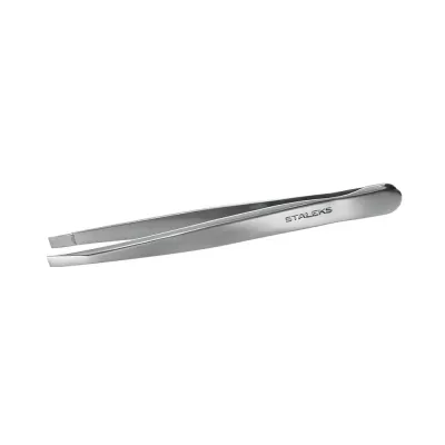 Staleks Pro Expert Пинцет для бровей Expert 10 Type 1 (широкие прямые кромки)
