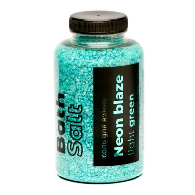 Cosmetology Жемчуг для ванны Neon Blaze Light green в банке 320 г