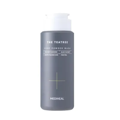 THE TEATREE PORE POWDER WASH Choy daraxti ekstraktli teri tozalovchi ferment kukuni 50 g