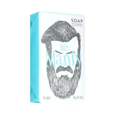 Mens Mr Manly Soap 200g (ii) Wrapped