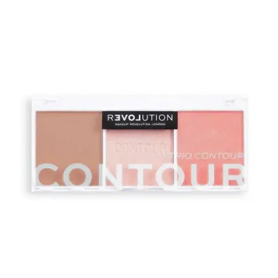 RELOVEREVOLUTION ПАЛЕТКА БРОНЗЕР, ХАЙЛАЙТЕР И РУМЯНА CONTOUR TRIO CONTOUR Sugar