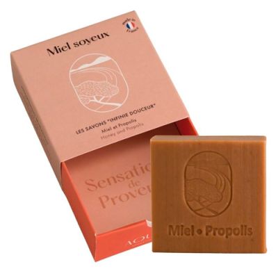 Silky Honey Honey-Propolis Square 100g Мыло ШЕЛКОВЫЙ МЕД Прополис