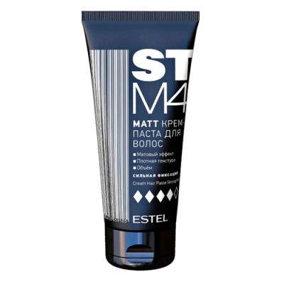 MATT soch uchun krem-pasta STM4 Kuchli fiksatsiya 100 ml