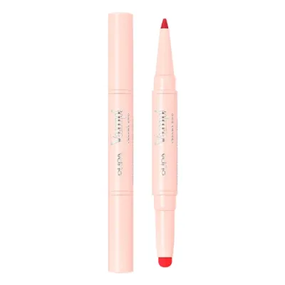 Lab bo'yog'i VAMP! CREAMY DUO ton 010 Sof qizil