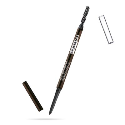 Карандаш для бровей High Definition Eyebrow Pencil тон 003 Темно-коричневый