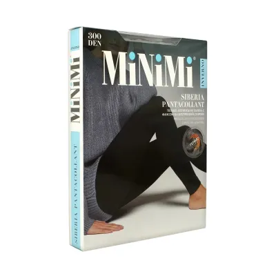 Women's leggings MNM pantacollant SIBERIA Mini PANTACOLLANT SIBERIA Nero 2