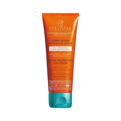 Active Protection SUN Cream  face - body SPF 50+ Солнцезащитный крем для лица и тела с активной защитой SPF 50+ 100 ml