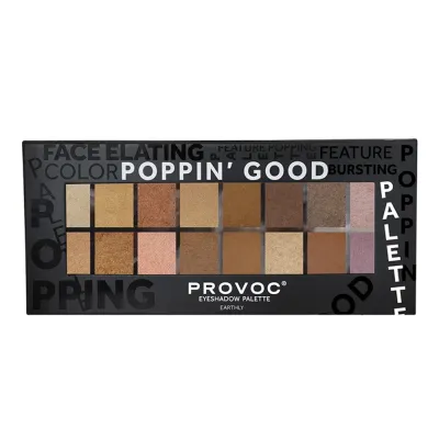 Poppin’ Good Eyeshadow Earthly Palette 16 Colors Палитра теней для век PoppinERTHES