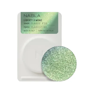 Liberty X Mono Satin - Mono Glassified - Glassy Fig Bir nechta finish variantiga ega yakka ko'z soyasi 1 g