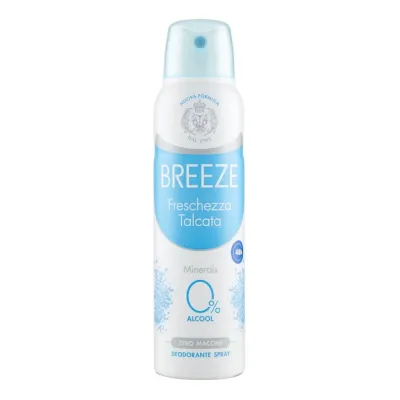 Breeze Дезодорант-спрей MEN DEODARANT SPRAY FRESCHEZZA TALCATA 150ML