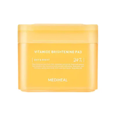 Vitamide Brightening PAD Осветляющие тонер-пэды с витаминами 100 шт 170 мл
