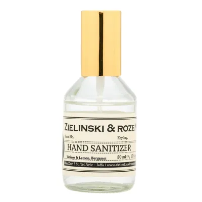 Zielinski & Rozen Sanitizer Hand Spray  Vetiver, Lemon Санитайзер Спрей для рук Ветивер, Лимон, Бергамот (50мл)
