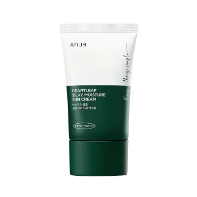 HEARTLEAF SILKY MOISTURE SUNCREAM houttuynia cordata 50ml