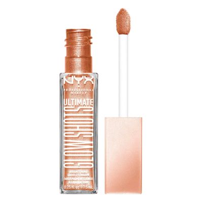 NYX PM Жидкие мерцающие тени для век Ultimate Glow Shots HIGHKEY LYCHEE