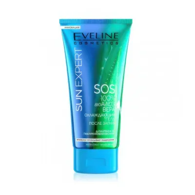 Eveline Гель после загара Eveline SUN Expert SOS алоэ вера охлаждающий 150 мл