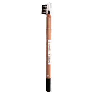 Seventeen Карандаш для бровей с щеточкой тон 04 Longstay EYE Brow Shaper чёрный