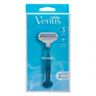 Gillette Venus Smooth Бритва + 2 кассеты