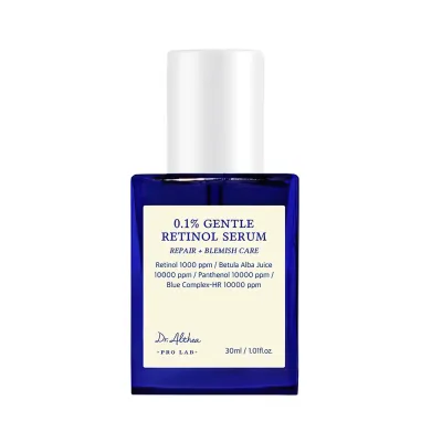 0.1% Gentle Retinol Serum Yuz uchun mayin RETINOL 0.1% serumi 30 ml
