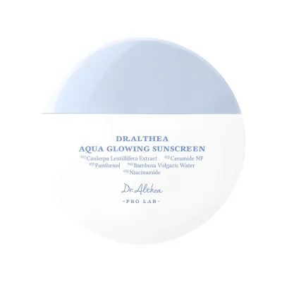 Aqua Glowing Sunscreen Себорегулирующий солнцезащитный крем SPF50+ PA++++ 45 мл