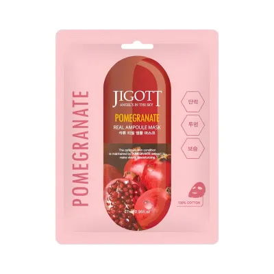 Yuz uchun mato niqob  POMEGRANATE REAL AMPOULE MASK