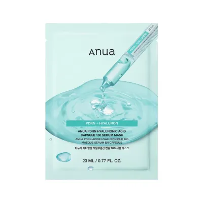 Pdrn Hyaluronic Acid Capsule 100 Serum Mask Тканевая маска увлажняющая 23ml (1PC)