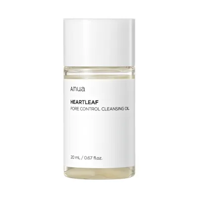 Гидрофильное масло для глубокого очищения пор Anua Heartleaf Pore Control Cleansing Oil 20 мл
