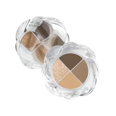 TWIST POT EYE PALETTE 03 MUTE BROWN Ko'z uchun palitra