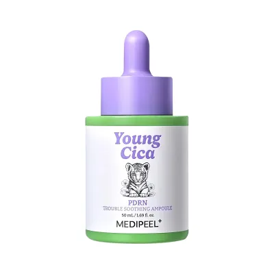 Medipeel Young Cica Pdrn Exo-Pin Hyaluronic Serum Ампульная сыворотка с центеллой и Pdrn 50 мл