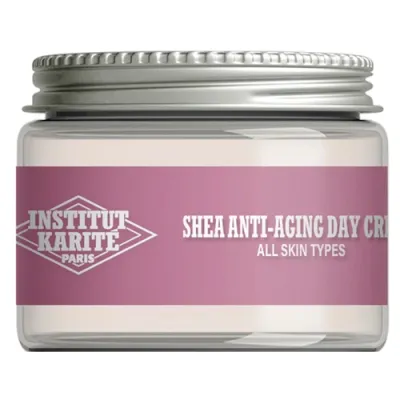 Institut Karite Shea Anti Aging Day Cream  Dry to Very Dry Skin Cotton Cloud Антивозрастной дневной крем с ши для сухой и очень сухой кожи, 50 мл Хлопковое облако