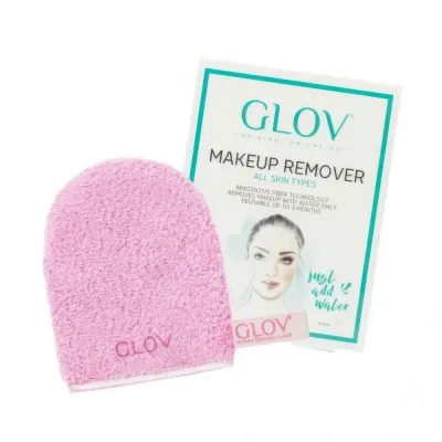 WATER-ONLY MAKEUP REMOVER AND SKIN CLEANSING MITT Cozy Rosie INT W5