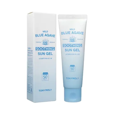 Солнцезащитный гель успокаивающий mild blue agave soothing sun gel SPF50 PA 50 ml