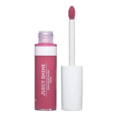 Сияющий блеск для губ Juicy Shine SPF 15, тон 03 Натуральный розовый