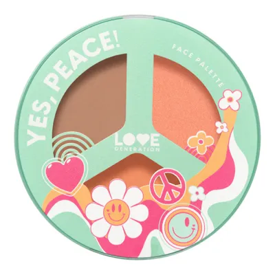 Love Generation Палетка для лица / Face Palette Yes, Peace! тон 01 9,6 г
