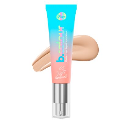 B.COLOUR Тональный крем матирующий для лица / 02 Light medium, 30 мл