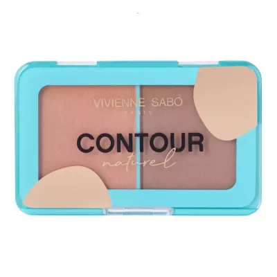 yuz konturingi uchun palitra Palette pour le contour du visage Naturel 04