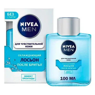 Nivea Men Охлаждающий лосьон после бритья для чувствительной кожи 100 ml