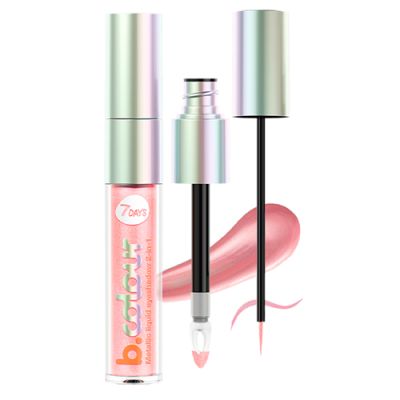 B.COLOUR Жидкие тени для век с эффектом металлик / 01 Soft pink, 3.3 мл