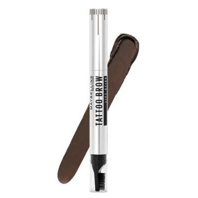*Maybelline Карандаш для бровей с эффектом ламинирования Tattoo Brow Lift, 04, оттенок темно-коричневый