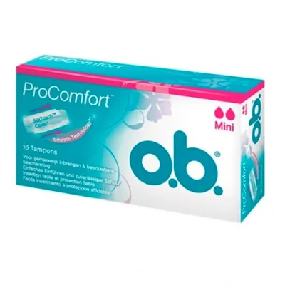 o.b.® Тампоны ProComfort Mini 16 шт (ТР)