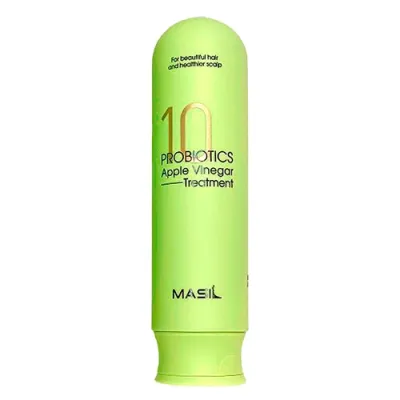 Masil 10 Probiotics Aplle Vinegar Treatment Бальзам от перхоти с яблочным уксусом 300 мл
