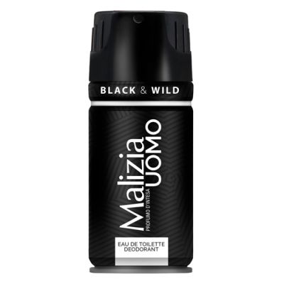 Uomo EDT DEO Spray BLACK& Wild Парфюмированный дезодорант (M) 150 ML