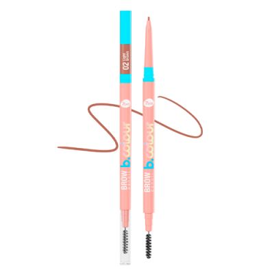 B.COLOUR Automatic Eyebrow Pencil / 02 Light brown, 0.06 g